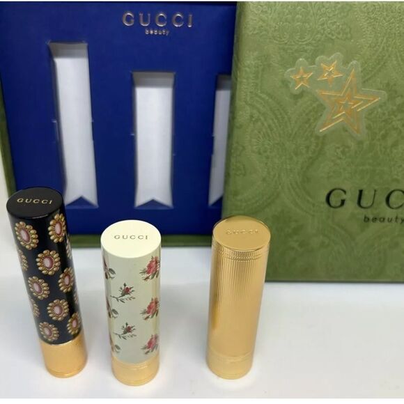 GUCCI GOLDIE RED LIPSTICK TRIO – LIMITED COLLECTOR’S SET | NEW & SEALED - Picture 5 of 17